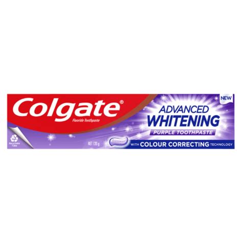purple toothpaste coles|Buy Colgate Advanced Whitening Purple Toothpaste 120g .